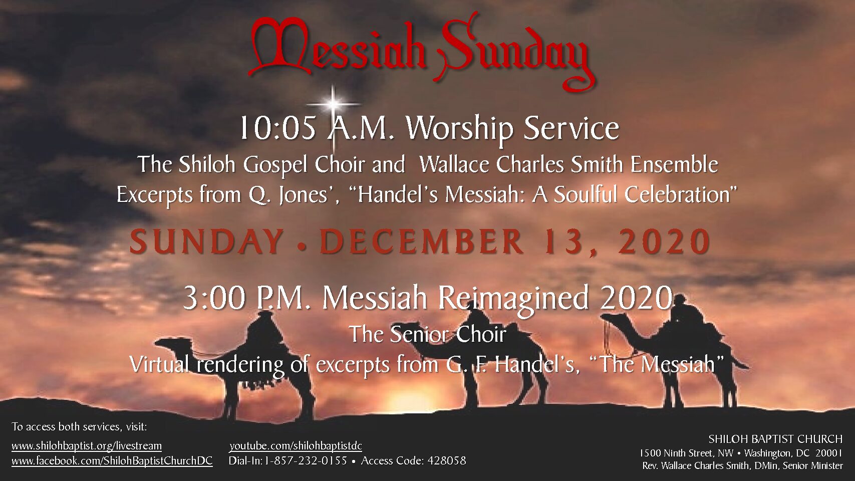 You are currently viewing The Shiloh Senior Choir Presents: G.F. Handel’s Messiah